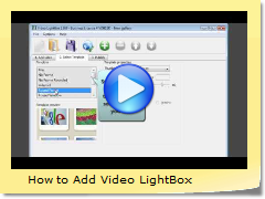 How to Add Video LightBox