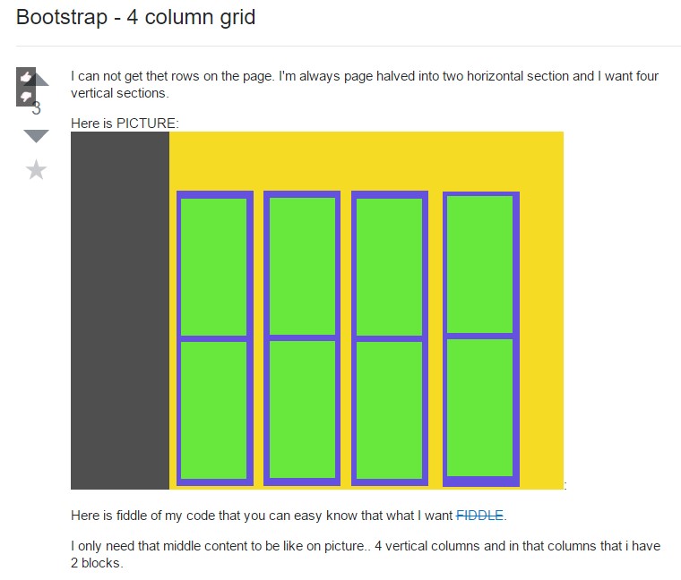Bootstrap Grid column