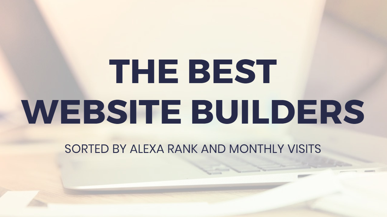  Most ideal  Web Site Builders