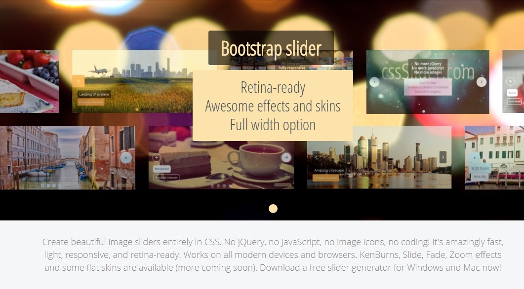  Bootstrap Image Gallery Slider 