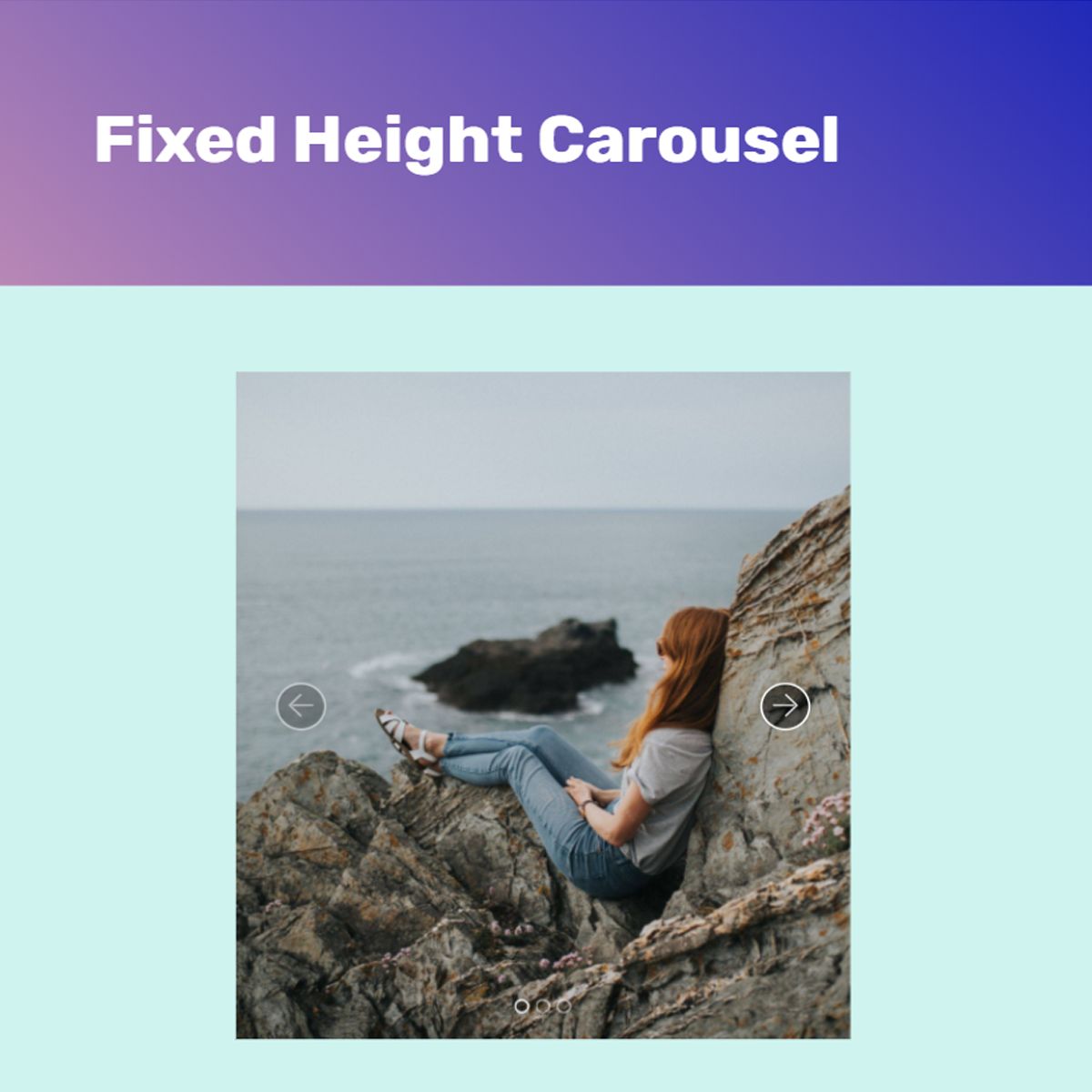 Bootstrap Fixed Height Carousel