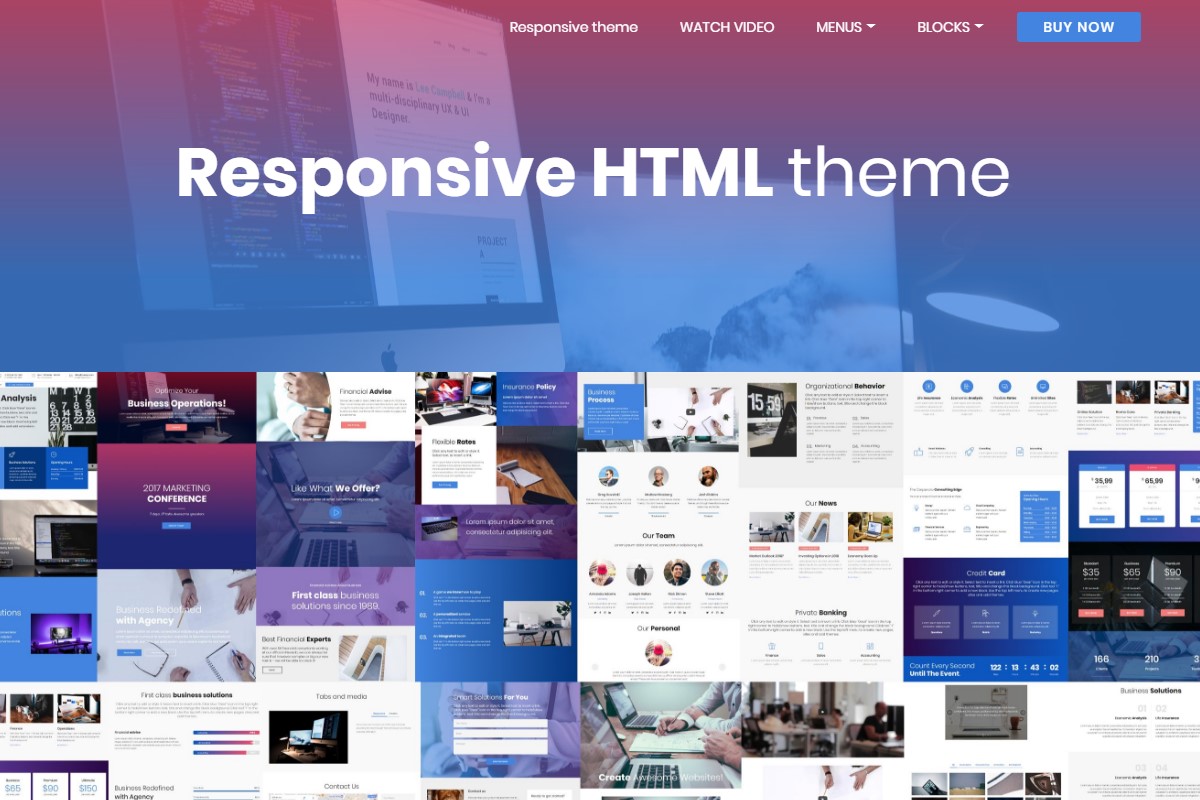 HTML Website Themes