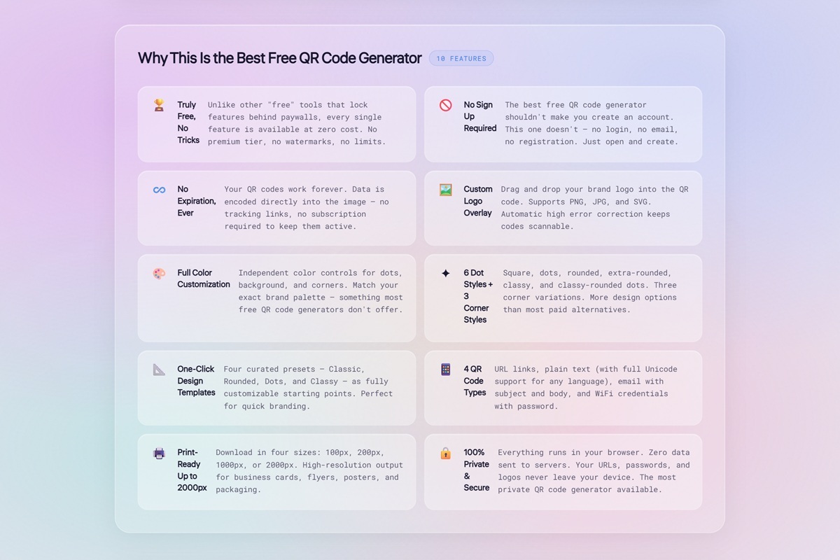 Free Qr Code Generator With Logo